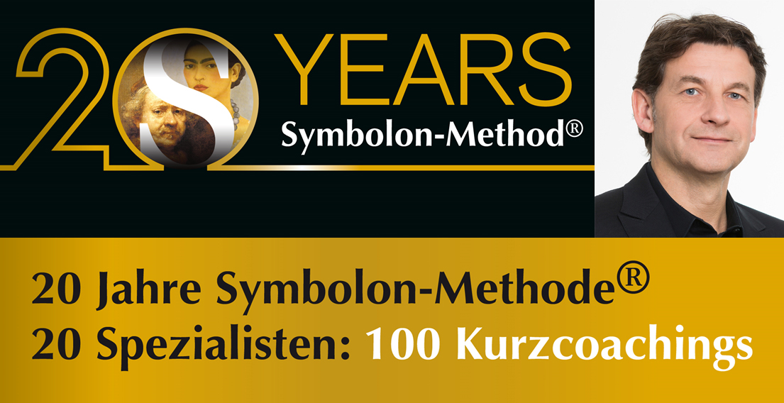 Kostenlose Kurzcoachings im Rahmen des 20 Jahre Jubiläums der Symbolon-Methode®